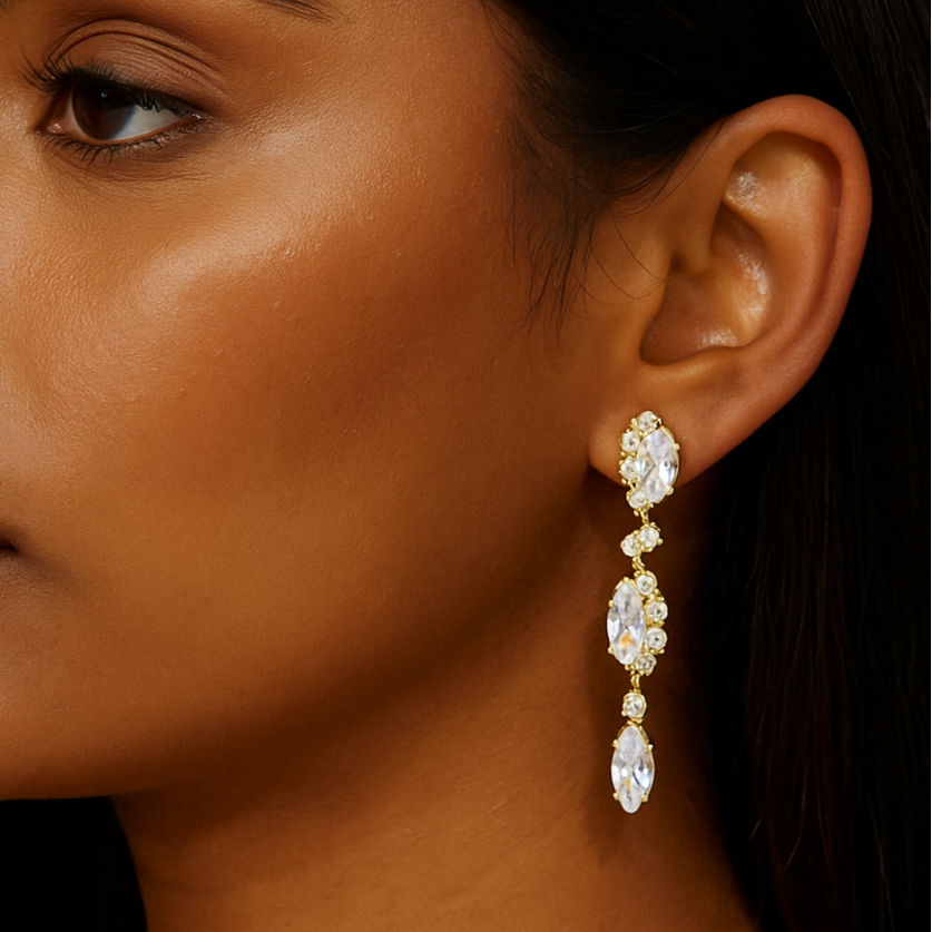 18K Gold Plated - Nini Earrings