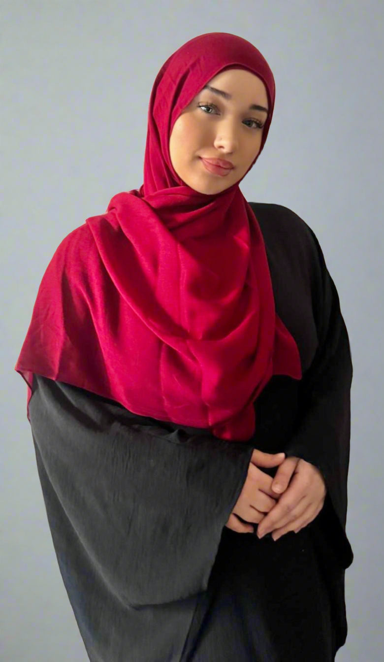 Premium Modal Hijab and Matching Undercap Set